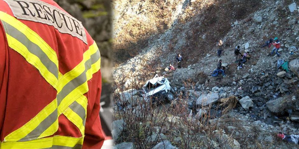 Four Dead As Vehicle Falls Into Gorge In Shimla