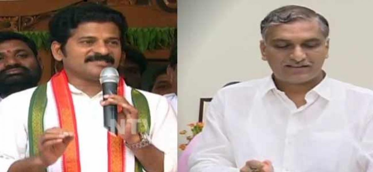 Revanth Reddy: Harish Rao misleading people on the Kaleshwaram project