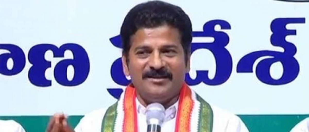 TPCC Working President A Revanth Reddy appear before I-T Officials today