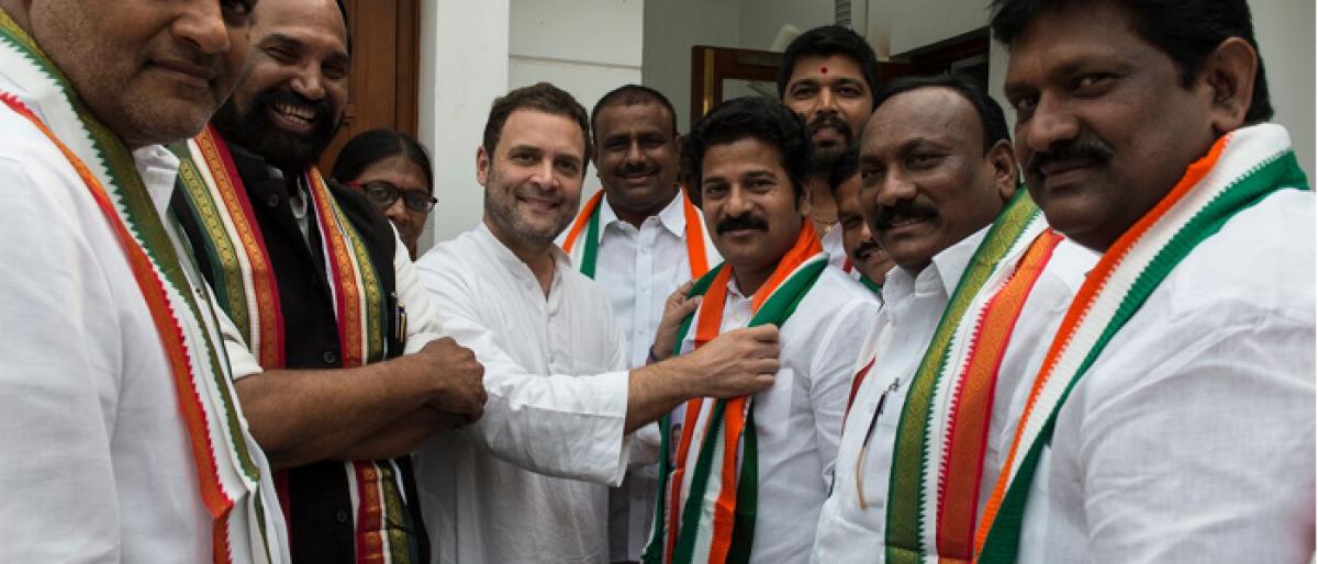 Rahul welcomes Revanth