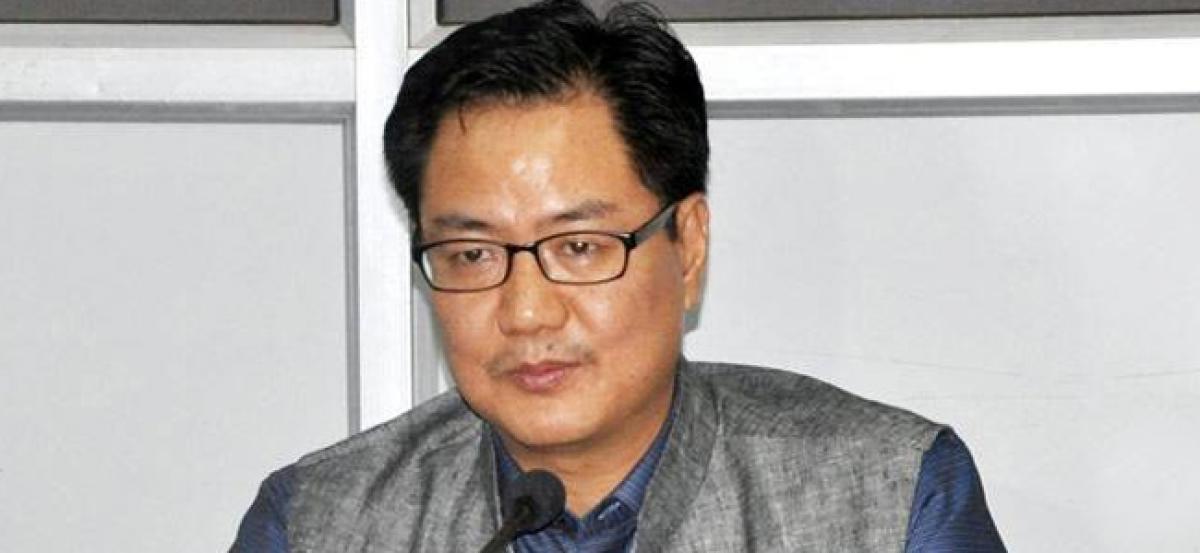 Disaster resilience is the collective responsibility of all stakeholders: Rijiju