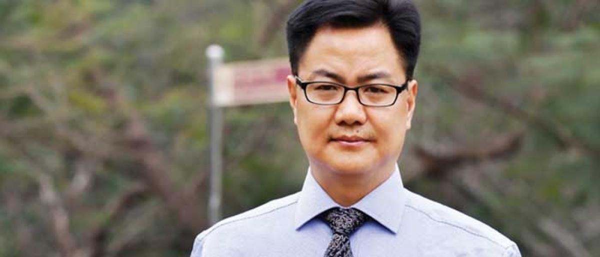 Media in China toes govt line: Rijiju