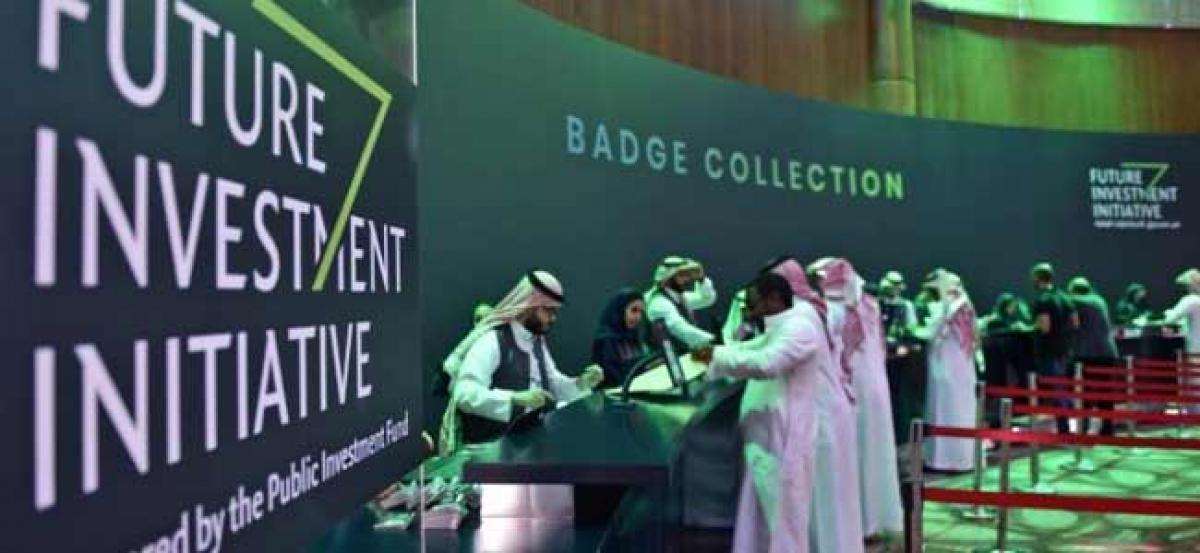 Saudi hosts investment forum under Khashoggi shadow