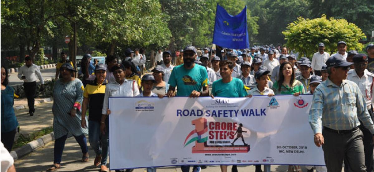 Walkathon for Road Safety Awareness