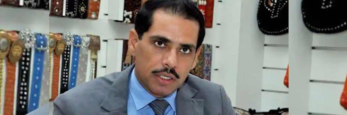 Charges false and politically motivated: Robert Vadra says will not run away to some other country