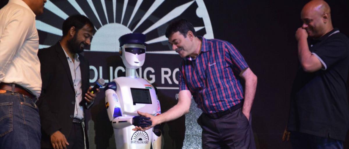 Smart robocop to police Hyderabad