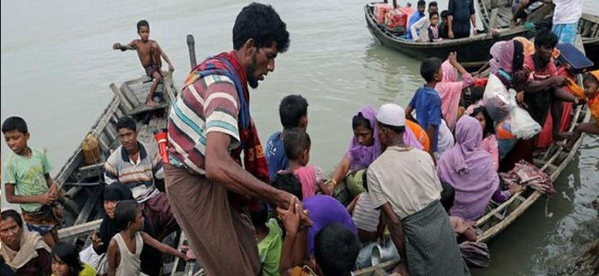 Rohingya boat capsises along Bangladesh-Myanmar border, several dead