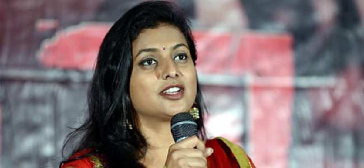 Chandrababu Naidu woke from slumber on SCS: Roja