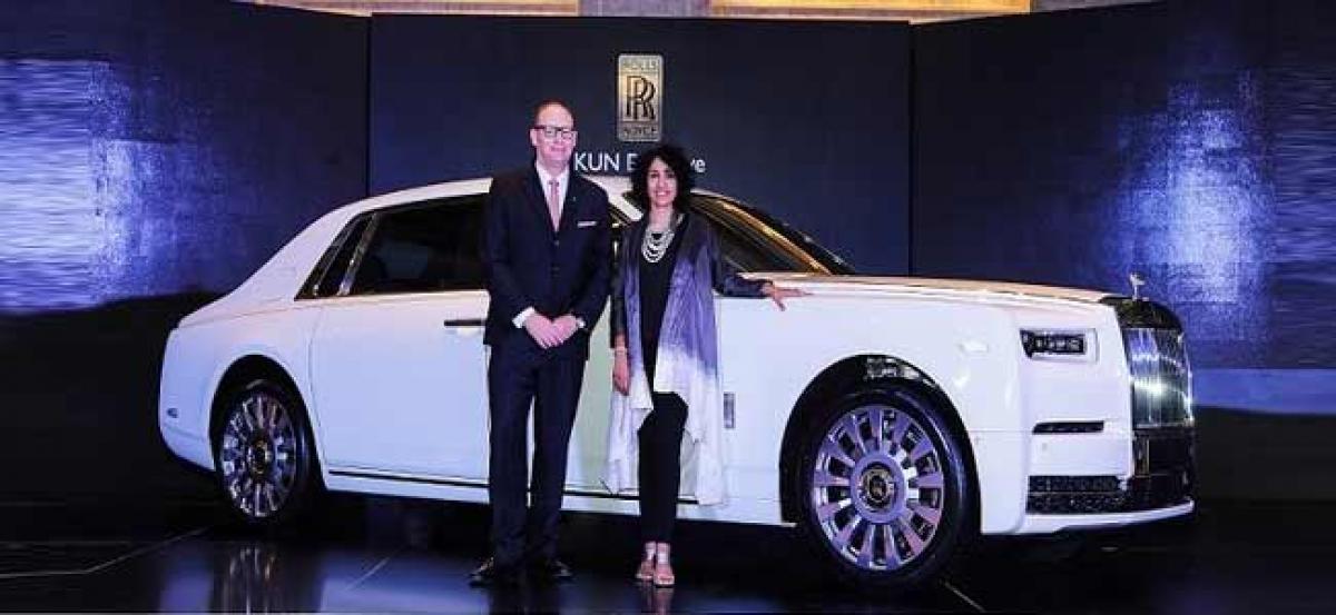 New Rolls Royce Phantom Debuts In South India