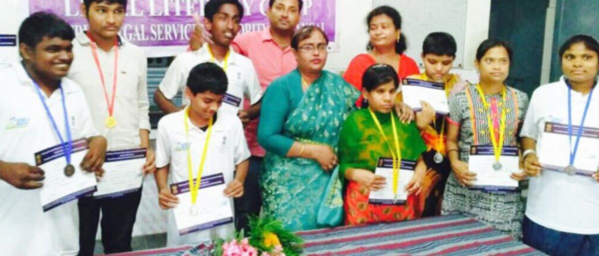 Mentally challenged children excel at State-level Special Olympics Bharath