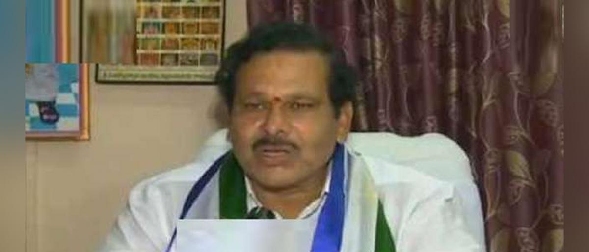 People vexed with TDP rule: YSRCP city leader Routhu Suryaprakasa Rao