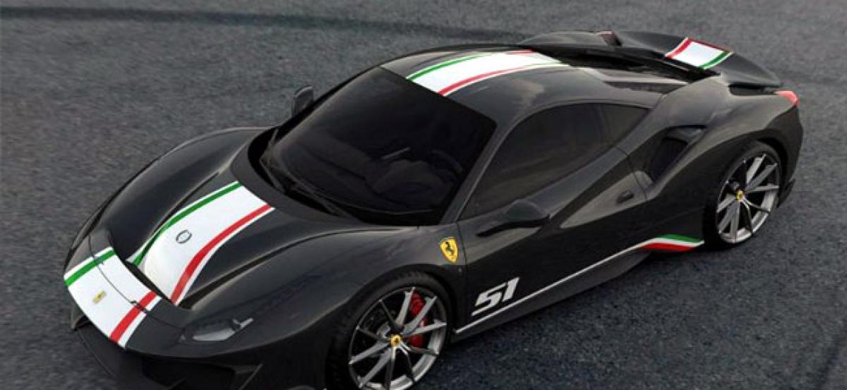 Ferrari 488 Pista ‘Piloti Ferrari’ Colours Revealed