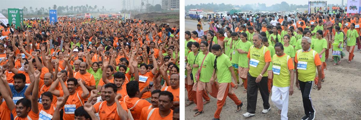3,000 take part in Amaravati Run