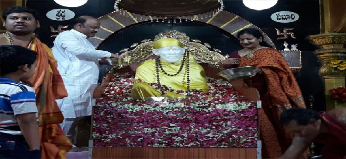 8th anniversary of Shirdi Sai temple held