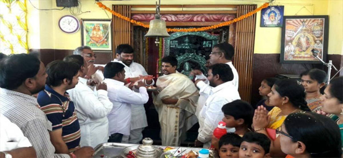 19th anniv of Saibaba temple celebrated