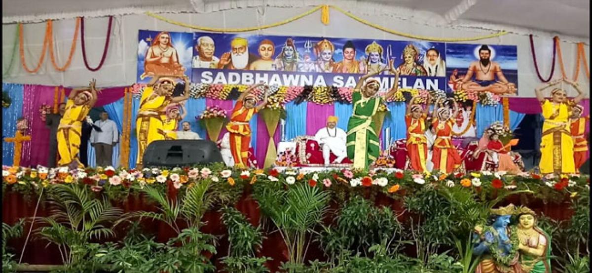 Sadbhawana Sammelan at Nampally Exhibition Grounds