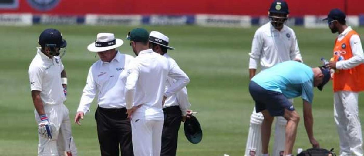 ICC blasts poor pitch at Wanderers