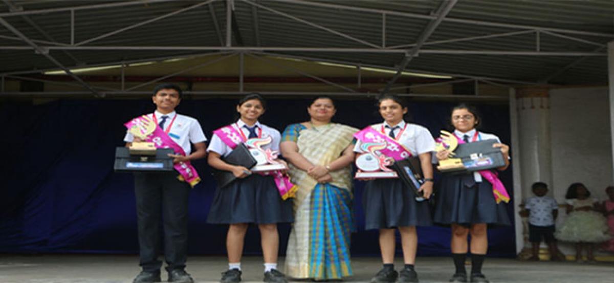 Sanskriti school bags International Outstanding School Award 2018