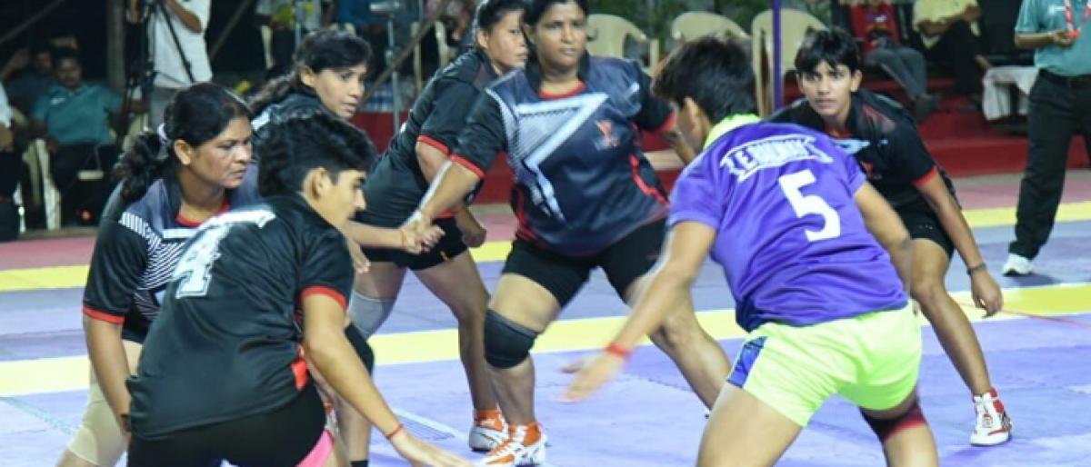 SCR reaches semi-finals Kabaddi Championship