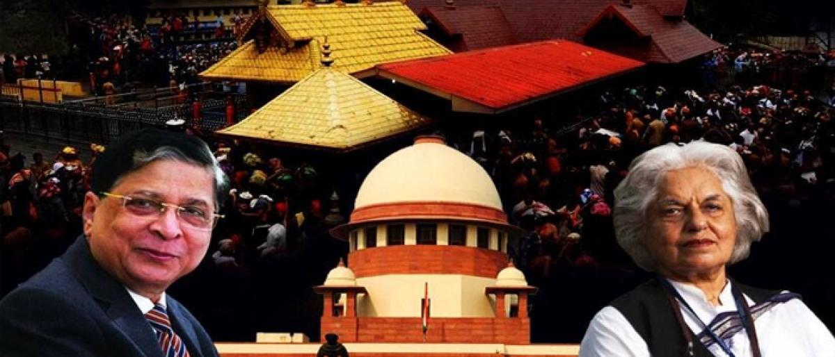 Supreme Court strikes down ban on women’s entry into Sabarimala