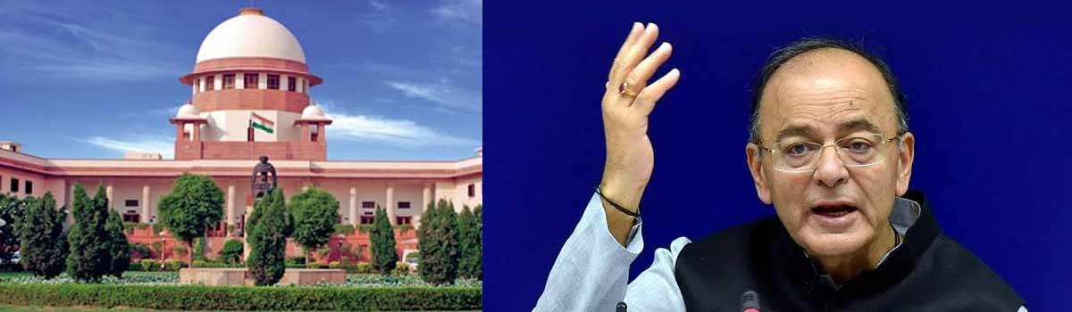 SC dismisses PIL against FM Arun Jaitley