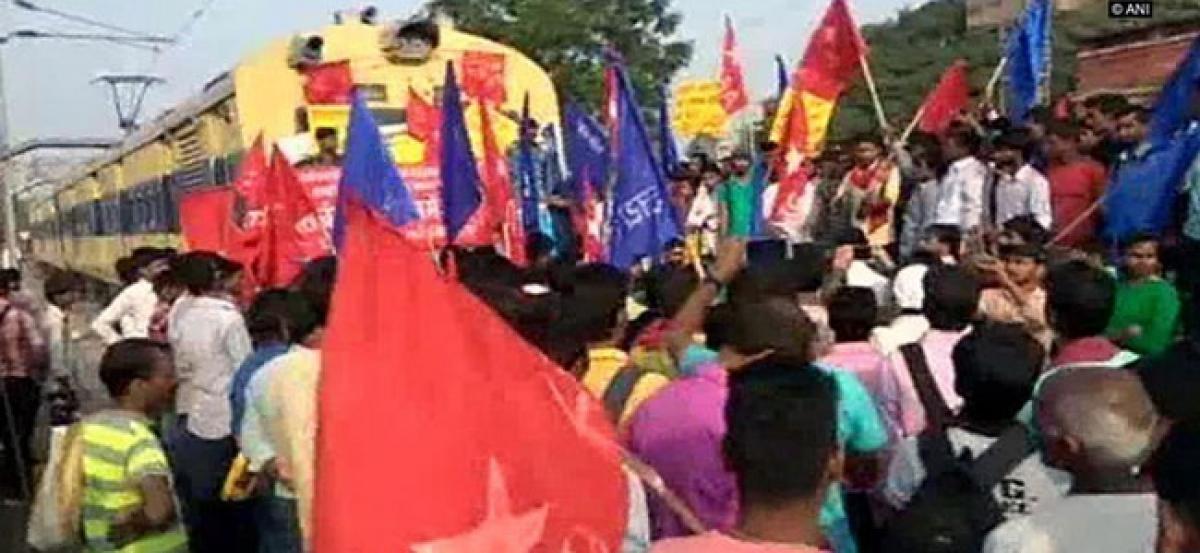 Train blockade, protest in Bihar against SC/ST Act amendment