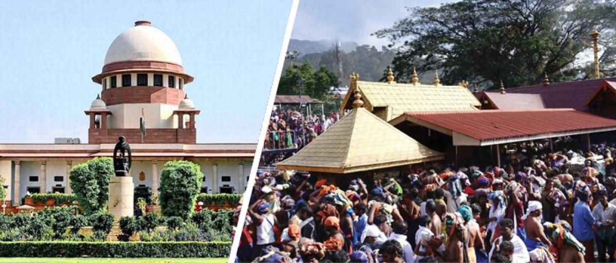 SC to consider pleas seeking review of Sabarimala verdict today