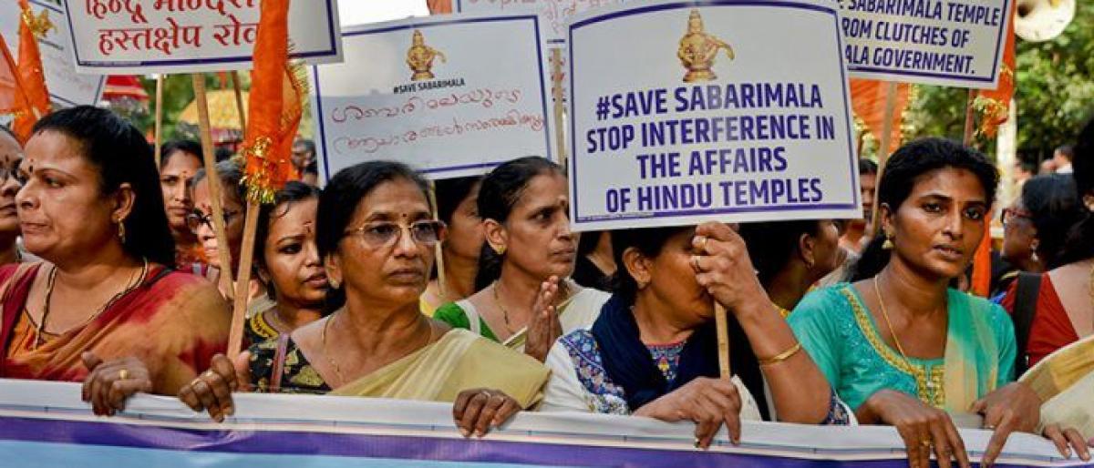 SC declines urgent hearing on allowing women into Sabarimala temple