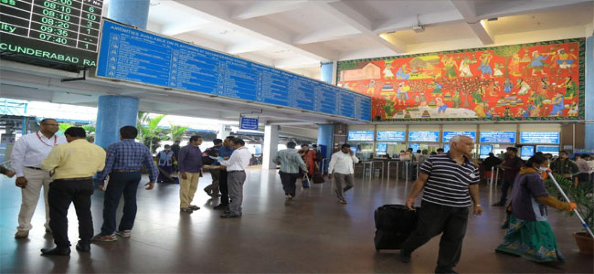 Sec’bad railway station bags prize for beautification