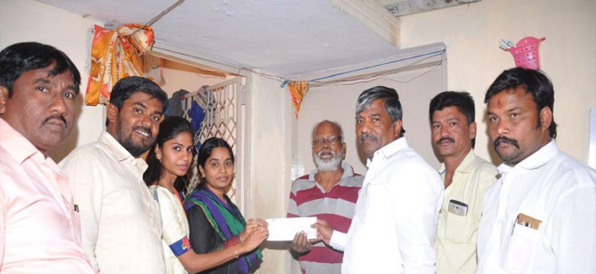 Shaadi Mubara cheques distributed