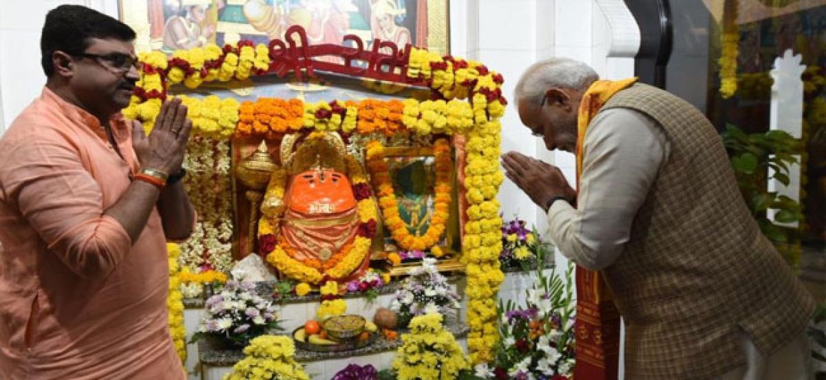 PM Modi visits Shiva temple in Oman