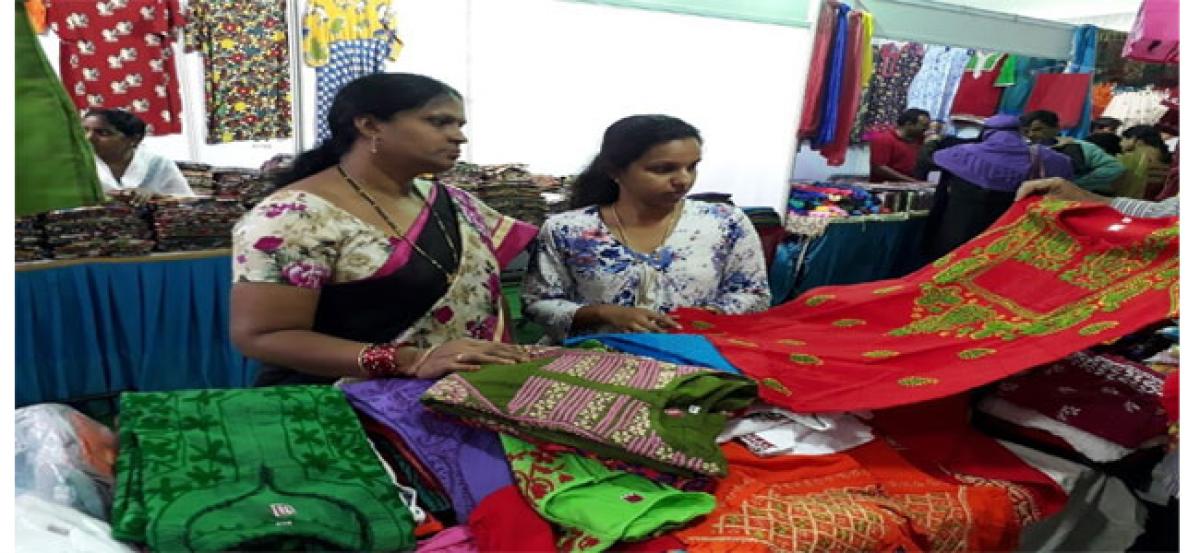 Silk and Cotton Expo begins at Dr AS Rao Nagar