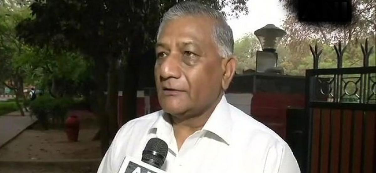 VK Singh to leave for Iraq to bring back bodies of 39 Indians