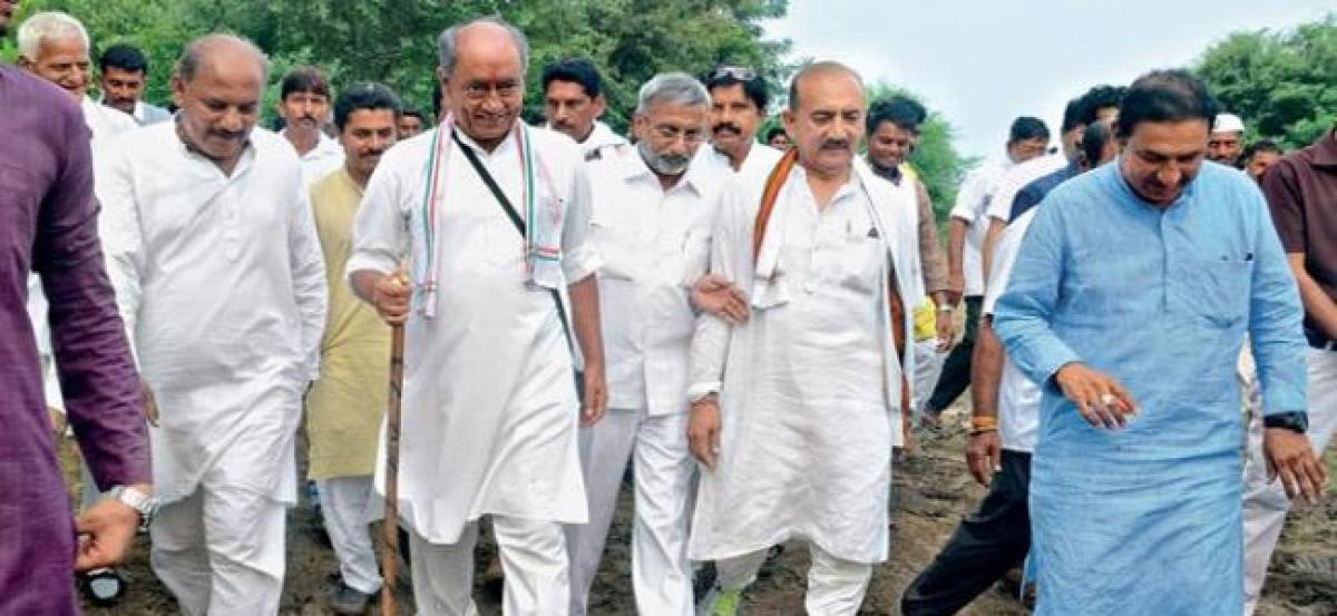 Digvijay Singh concludes six-month-long Narmada Yatra