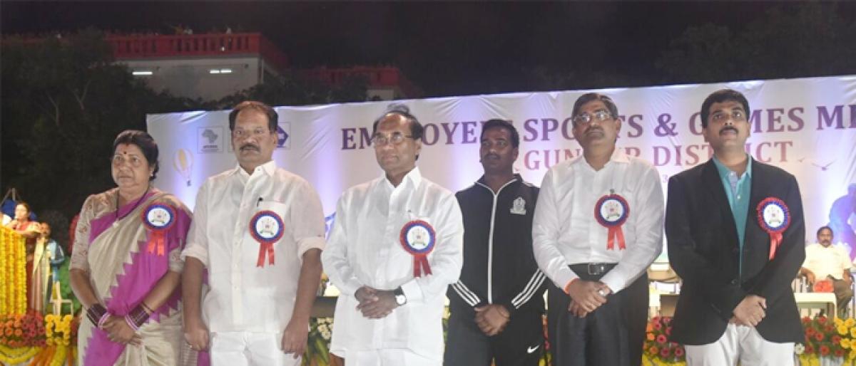 Sports brings out innate talent: Speaker Dr Kodela Siva Prasada Rao