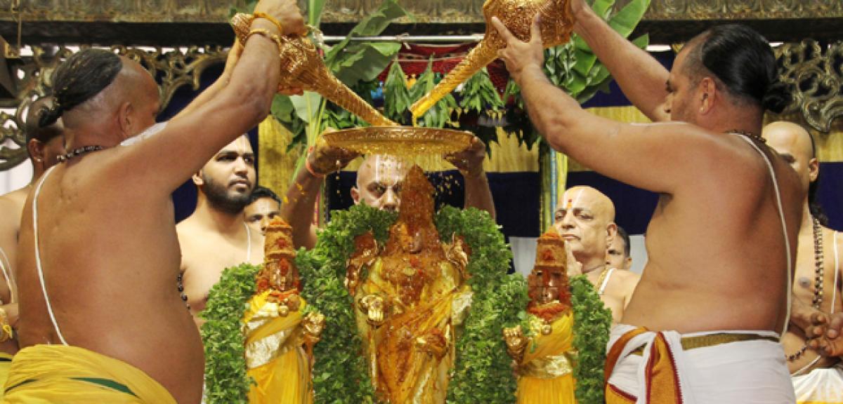 Pavitrotsavam off to a religious start