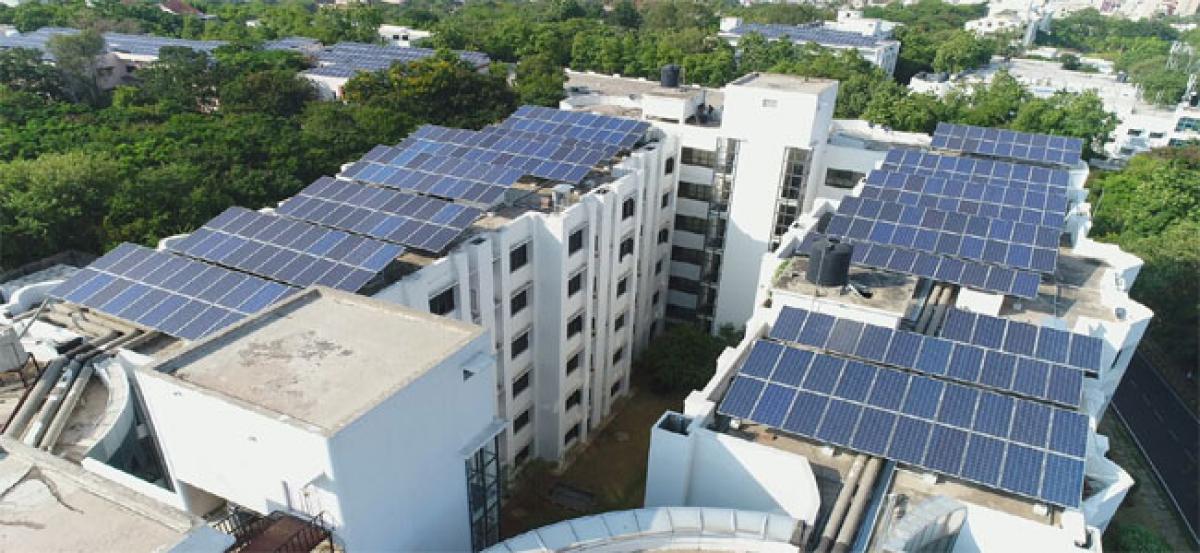 MCRHRD goes solar, saves Rs 6 lakh a month