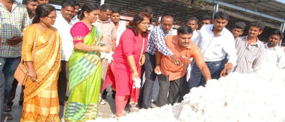 Special officers to monitor cotton procurement in Jangaon