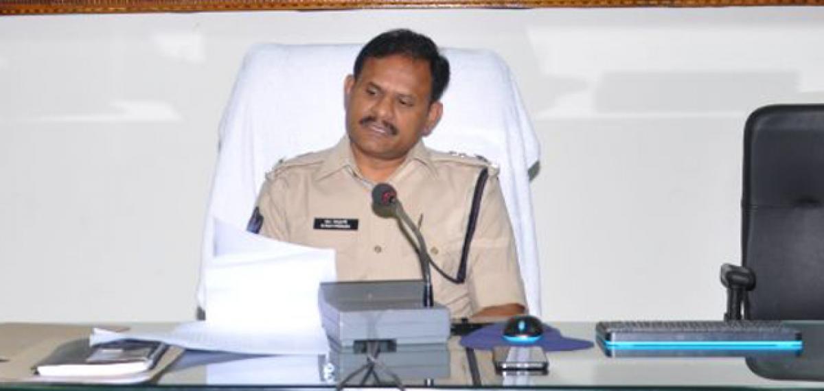 Intensify night patrolling, says Superintendent of Police M Ravi Prakash