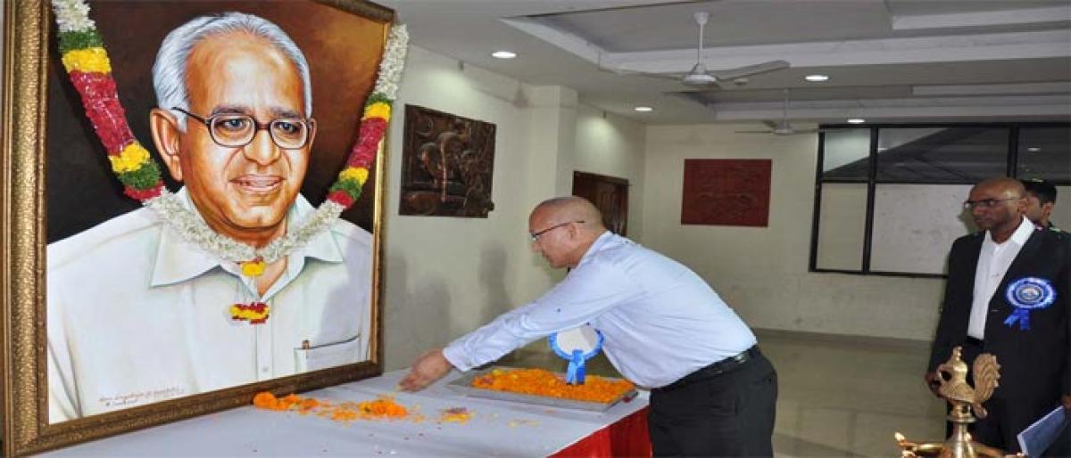 SR Sankaran remembered