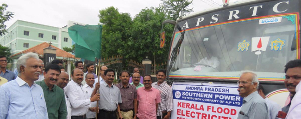 SPDCL teams to Kerala for restoration of power