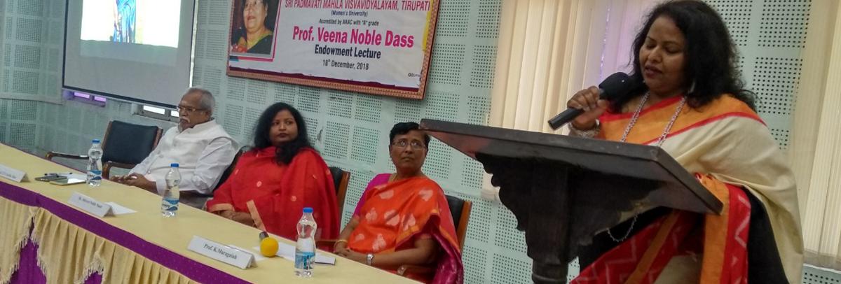 Veena Noble Dass contributions to Mahila varsity remembered