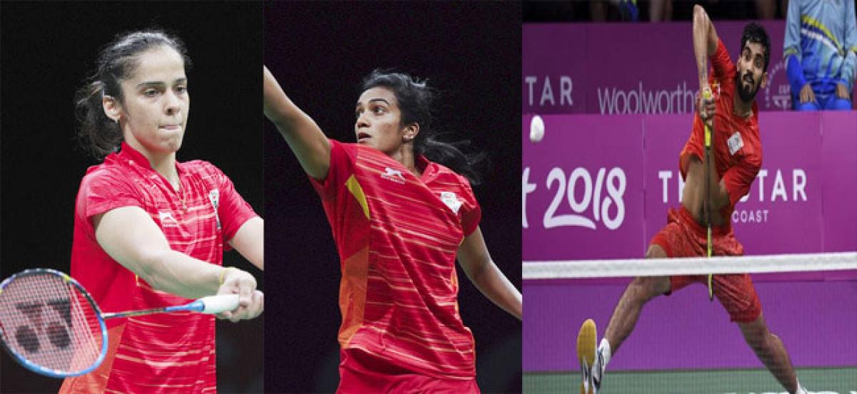 Badminton Asia Championship: Saina, Sindhu, Srikanth enter quarterfinals