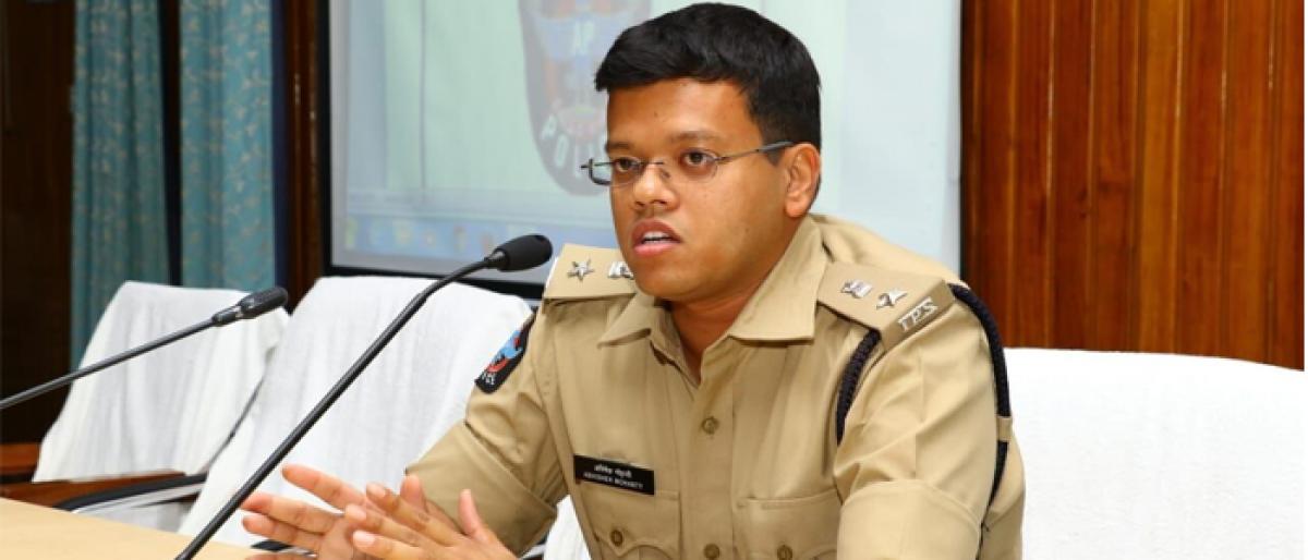 Crime rate down in my tenure: Urban SP Abhishek Mohanty