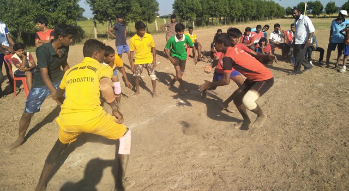 Zonal-level athletic contest held at Sai Rajeswari Institute of Technology