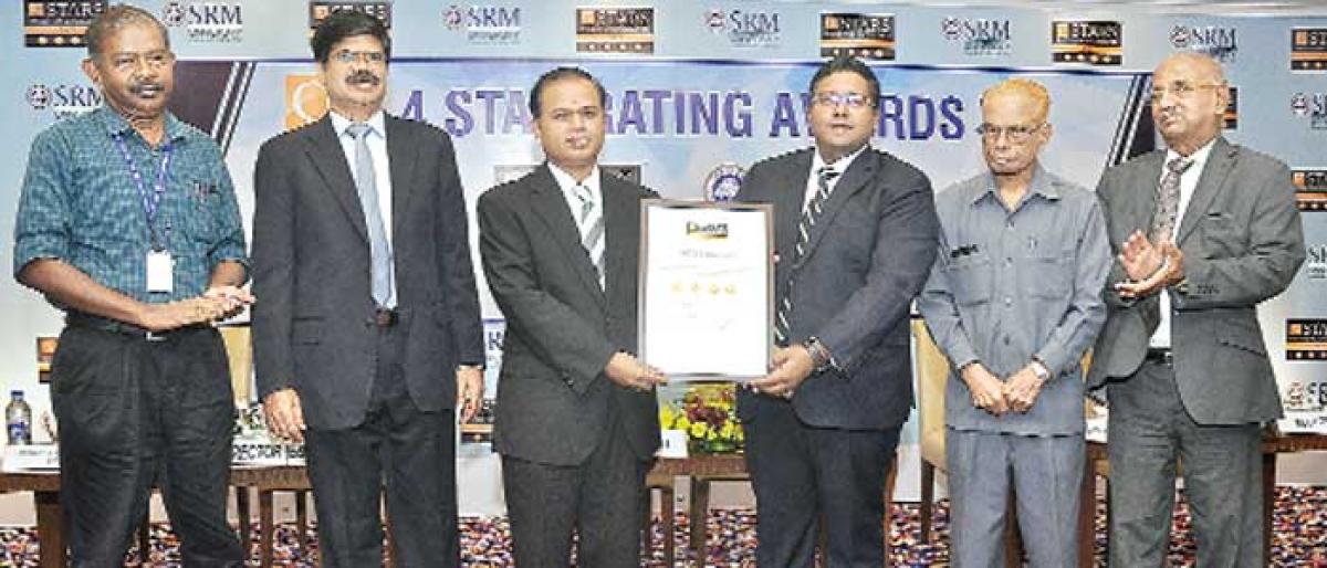 SRM University bags QS 4-Star award