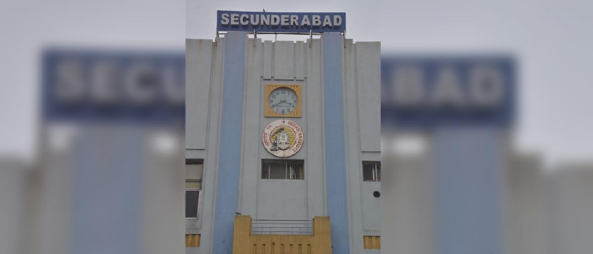 Time’s up for the clock at Secunderabad Railway station!