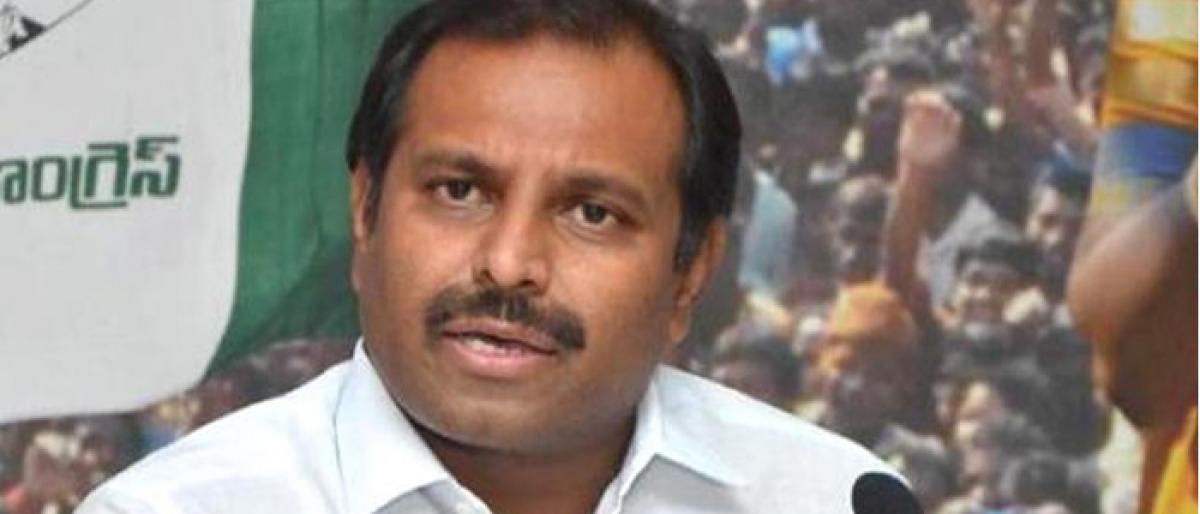 Chandrababu is the biggest cheat: Srikanth Reddy