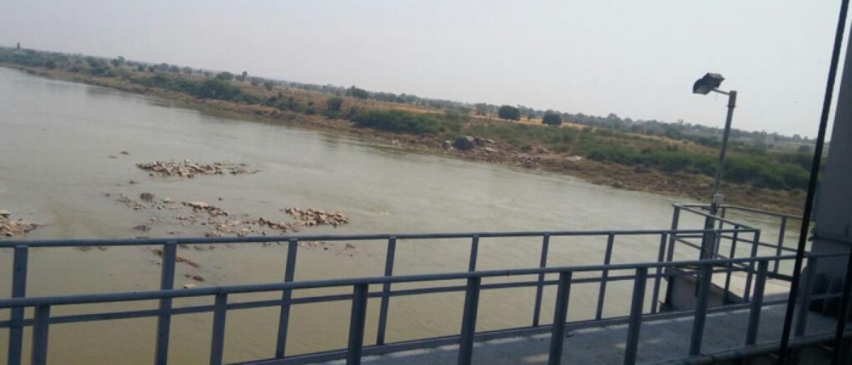 Babli water released to Sriram Sagar