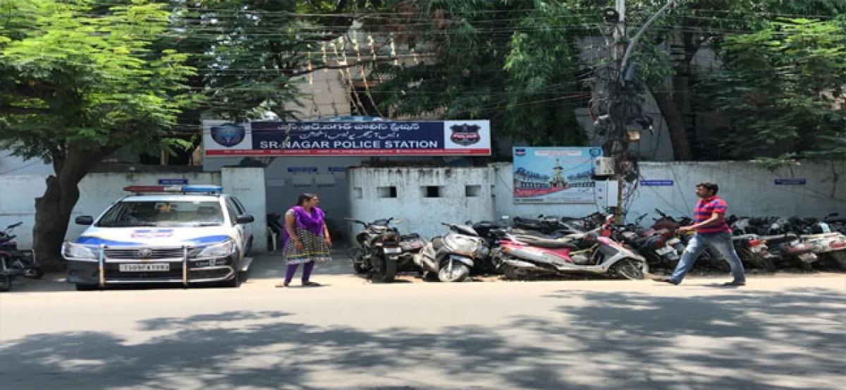 Use toilets under caution at this police station